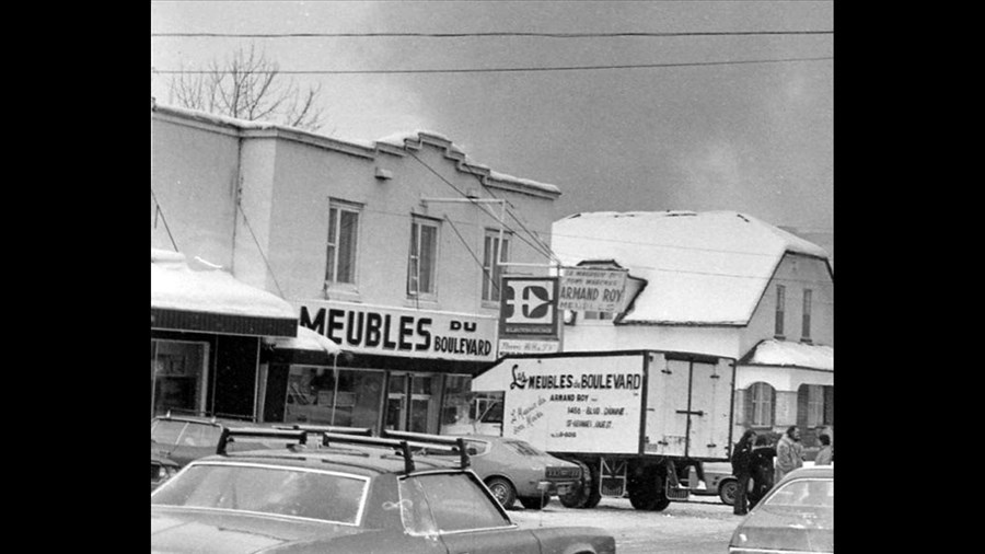 L'ancien magasin les Meubles du Boulevard d'Armand Roy