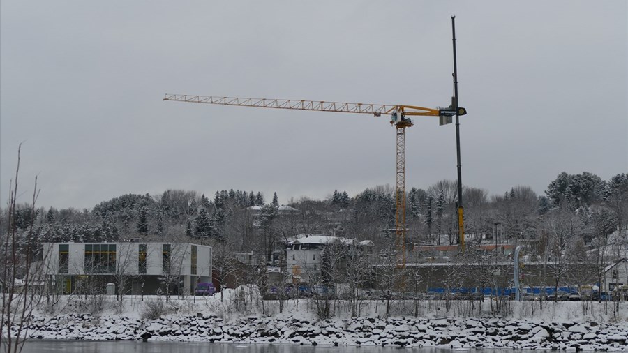 Immeuble de 9 étages à Saint-Georges : les travaux avancent 