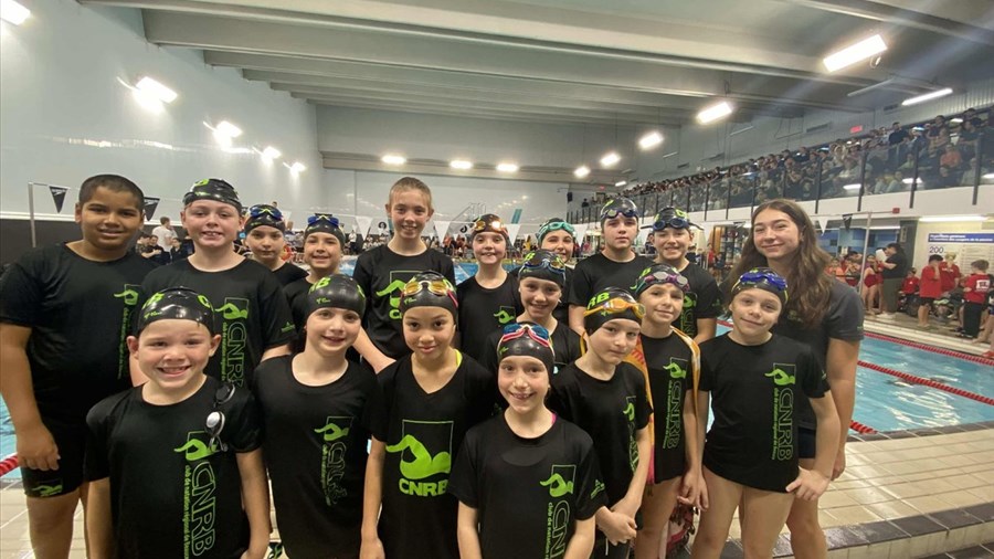 De belles performances pour les jeunes du Club de natation régional de Beauce