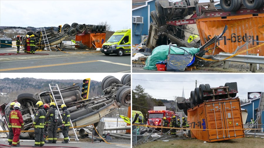 Une femme gravement blessée dans un accident à Vallée-Jonction