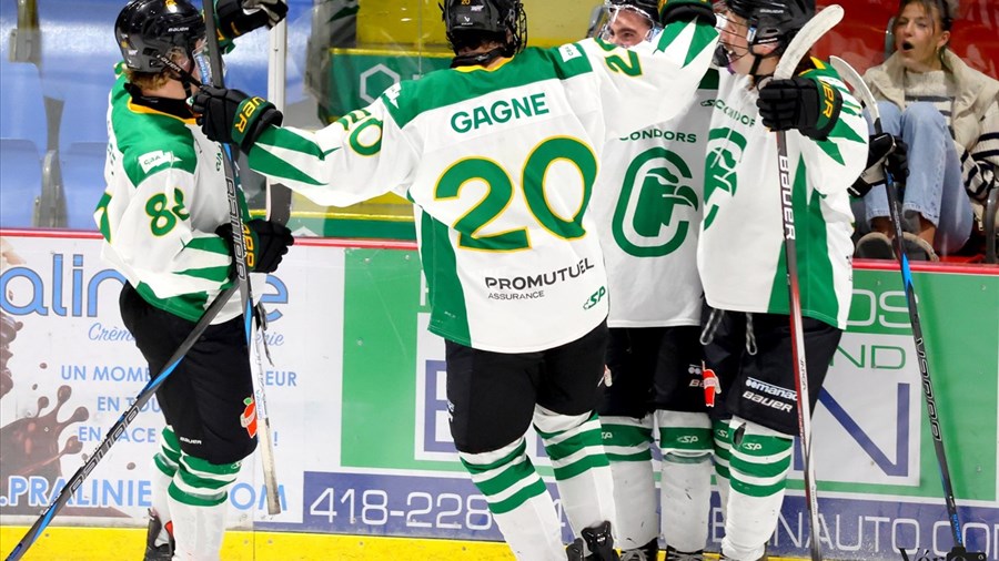 Les Condors hockey s’imposent en blanchissant Laval à domicile