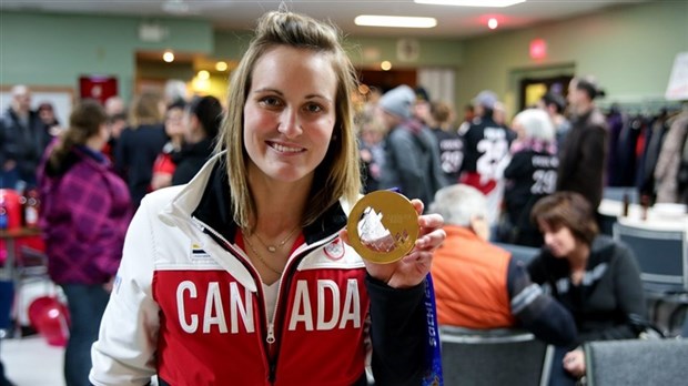 Il y a 10 ans, Marie-Philip Poulin ramenait la médaille d'or en Beauce