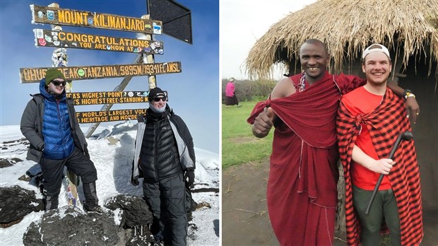 Ascension du Kilimandjaro: Claude Parent et son fils Shawn présentent leur aventure