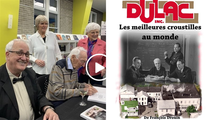 Dulac inc, les meilleures croustilles au monde: le nouveau livre de François Drouin
