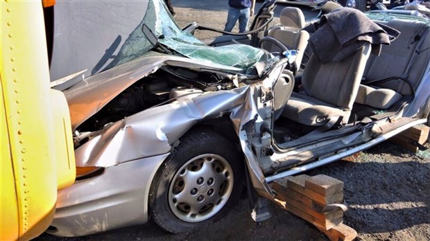 Simulation publique d'accident le 10 mai