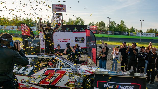 Un franc succès pour la présence annuelle de la série Nascar Canada