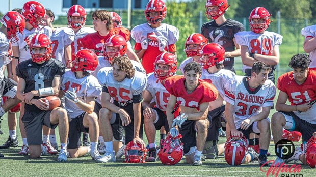 Football: près de 70 joueurs au camp d’évaluation des Dragons