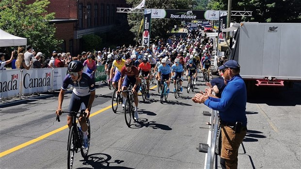 Ça roule pour la dernière étape du Tour de Beauce