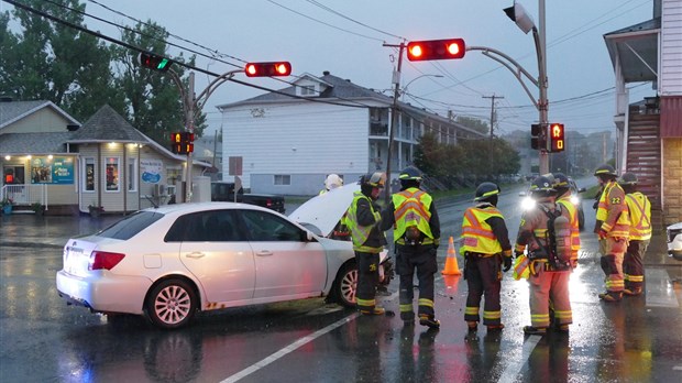 Accident mineur à Saint-Georges