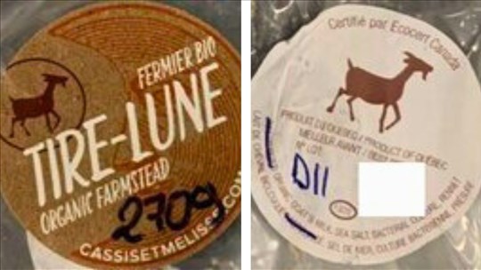 Rappel de fromage Tire-Lune de la marque Cassis et Mélisse