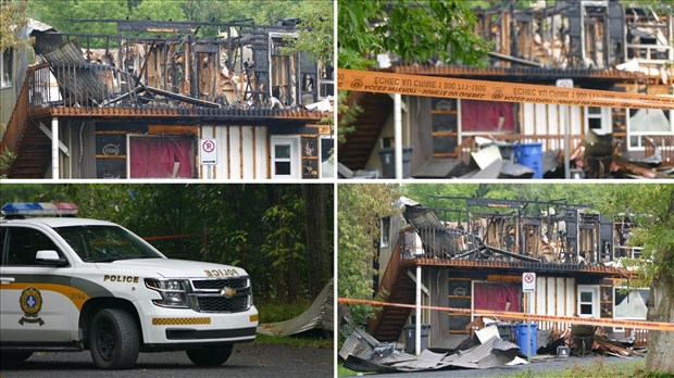 Incendie à Saint-Georges: la Sûreté du Québec enquête