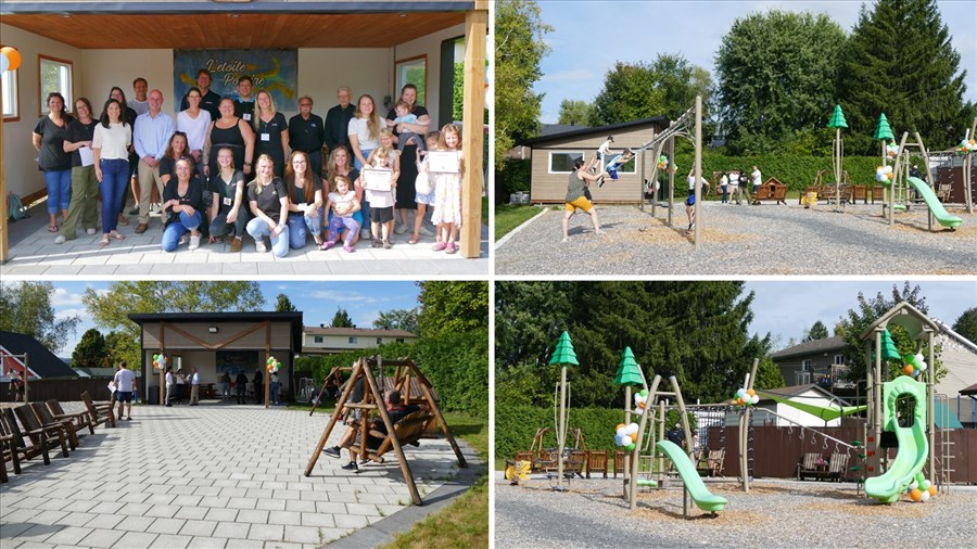 La Maison de la Famille Beauce-Etchemins inaugure le parc de l’étoile Polaire