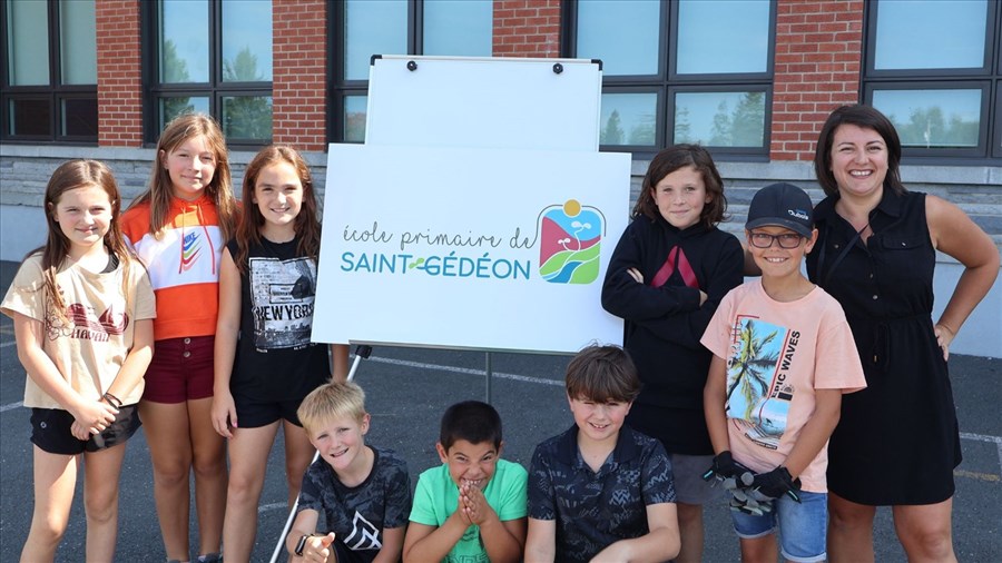 Un nouveau logo pour l’école primaire de Saint-Gédéon