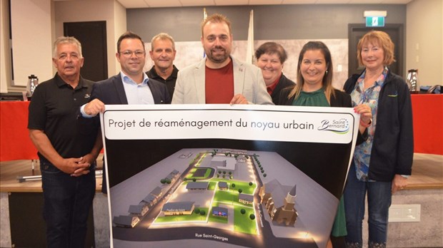 La Municipalité de Saint-Bernard revitalise son noyau urbain
