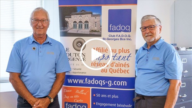 Une visite au club FADOQ de Saint-Georges