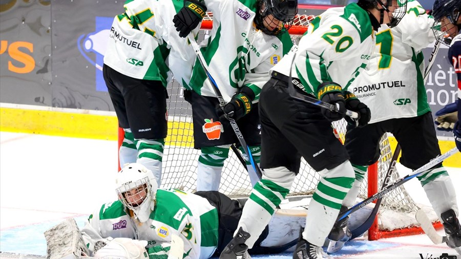 Les Condors s’inclinent à Valleyfield mais conservent leur première place au classement