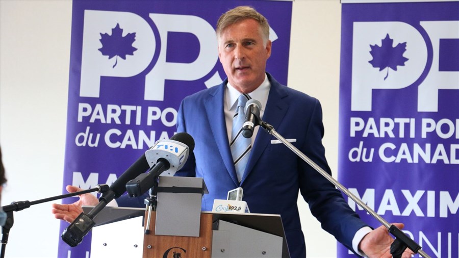 Maxime Bernier songe sérieusement à se représenter en Beauce