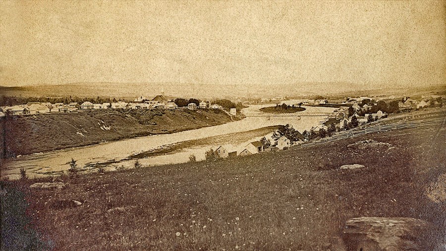Orientation des églises de 1862 et de 1900