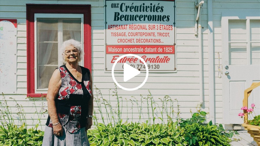 Claudette Labbé présente les Créativités beauceronnes