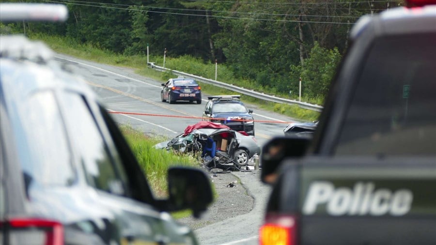 Face à face à Saint-Gédéon: une personne gravement blessée