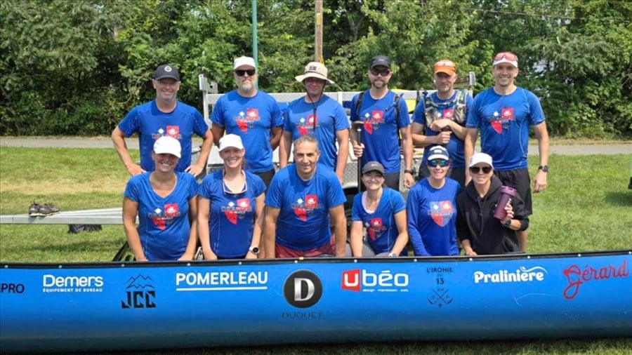 Belle performance du Drakkar de Beauce à Trois-Rivières