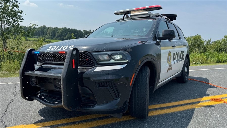 Saint-Séverin : un accident fait trois blessés sur le rang Sainte-Anne